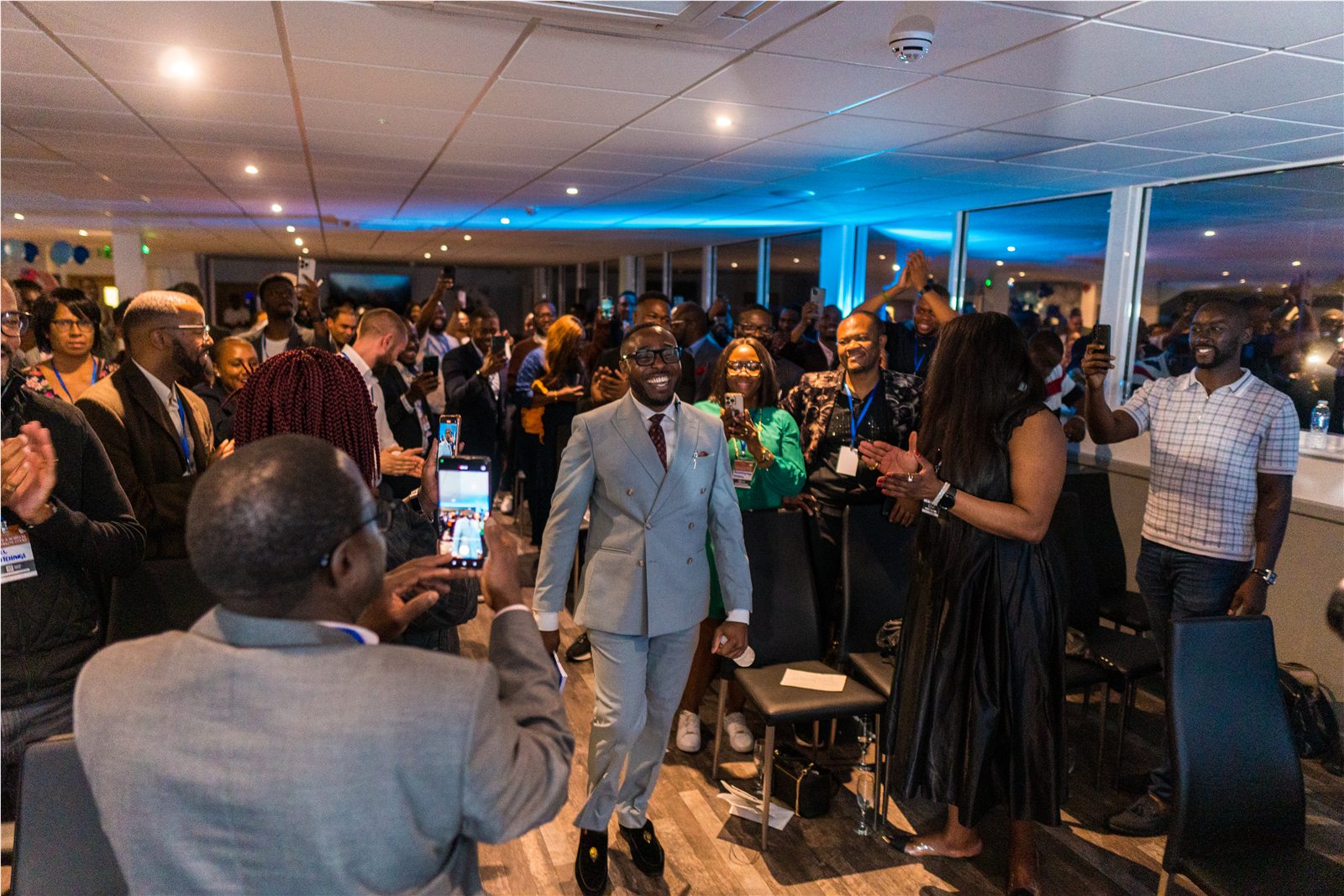 Dr Daniel Moses at a Property Wealth community event