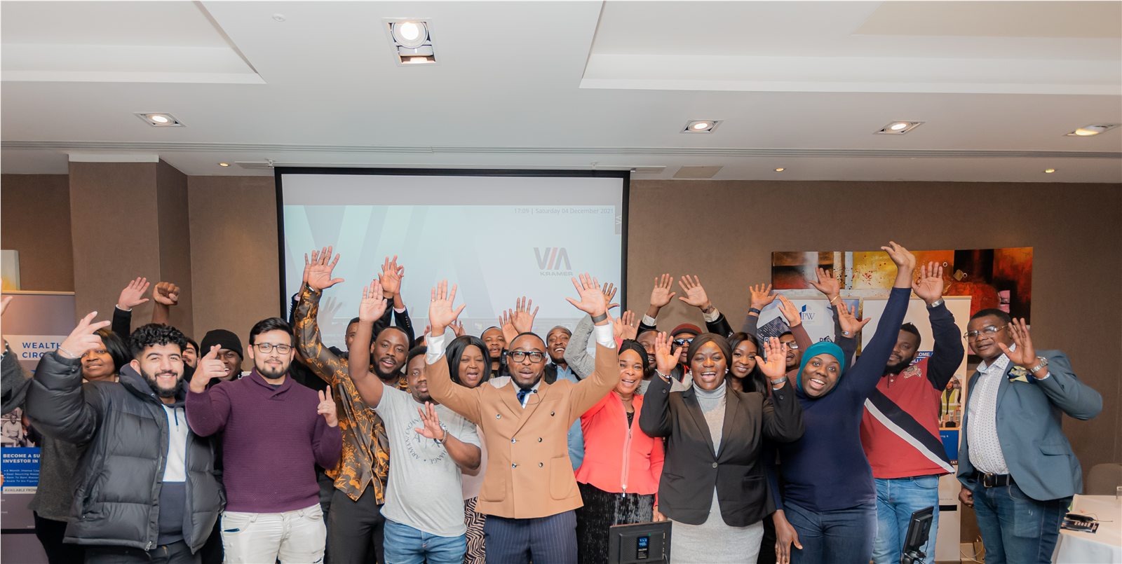Property Wealth education community at a group event